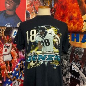 Vintage Matt Jones Jacksonville Jaguars NFL Football T-Shirt Mens Sz Large